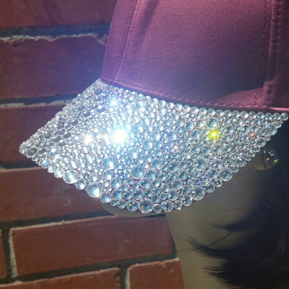 Swarovski Crystal Bridal Hats-Fabletics Hats-Bling Hats - Picture 4 of 9